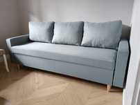 Kanapa sofa 3 osobowa z funkcją spania miętowa