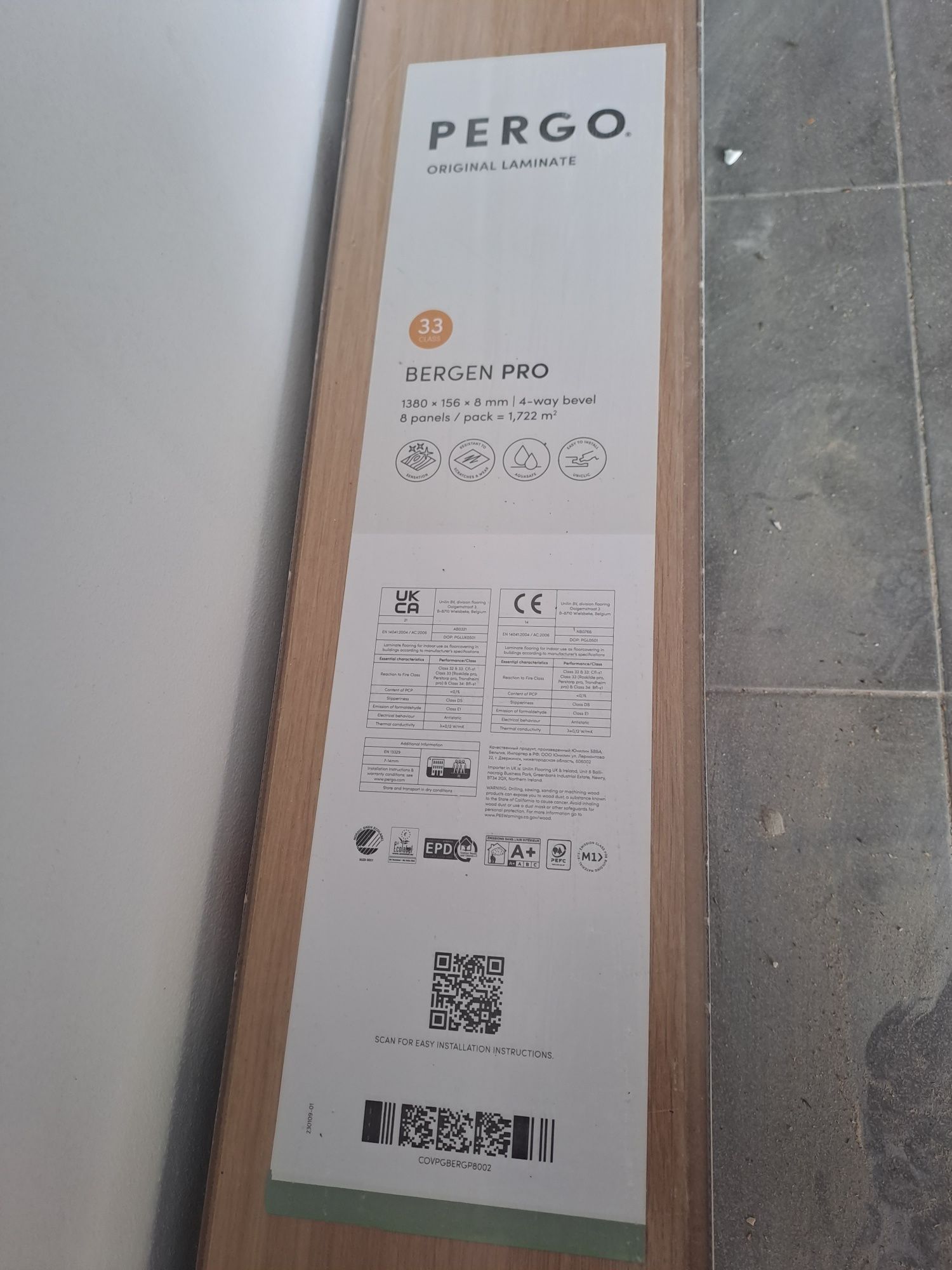 Panele pergo ok 5m²