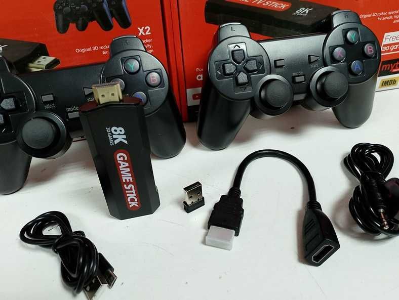 Ігрова ретро приставка + Android TV на 35000 ігор Game TV Плейстейшн 1