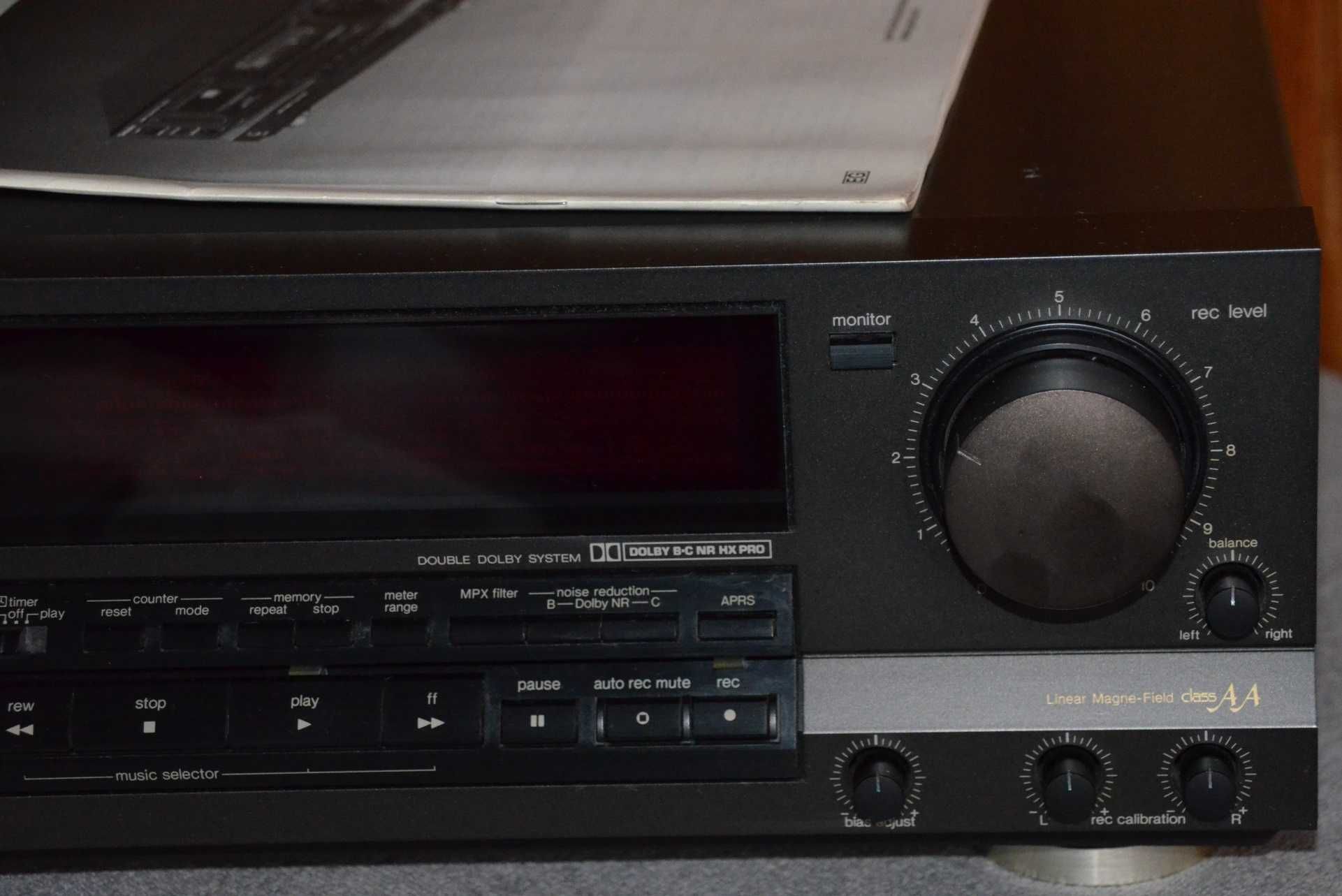 Technics RS-B755 Magnetofon kasetowy TOP! +instrukcja Gwarancja