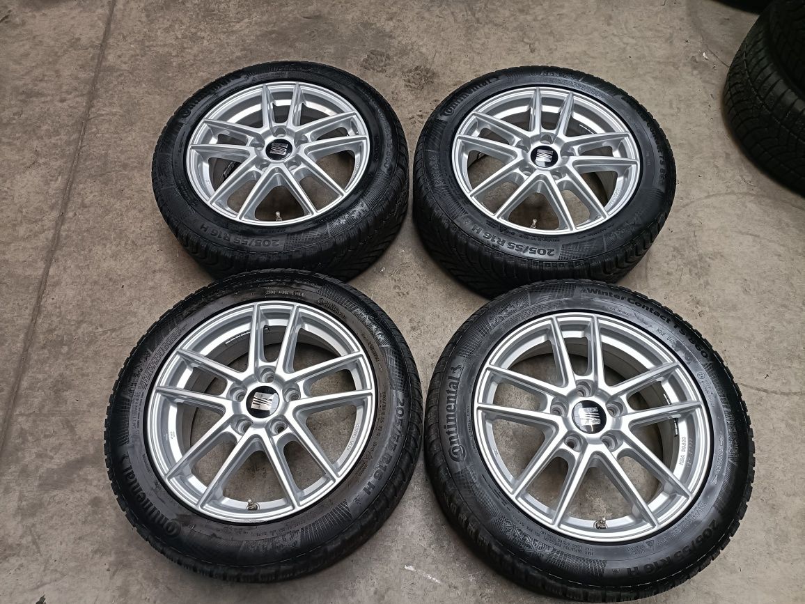 Kola zimowe Alufelgi Seat 16 cali 5x112 Leon Altea Toledo, Audi A3