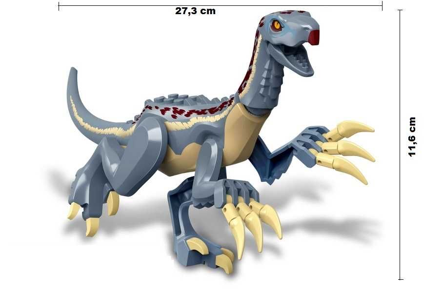 Dinozaur Terizinozaur klocki kompatybilne z lego jurajski velociraptor
