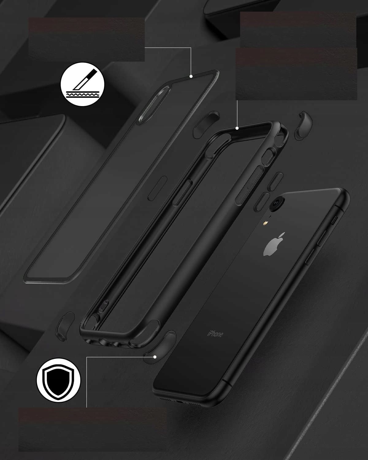 etui do iphone xr odporne na uderzenia przezroczyste silikonowe,