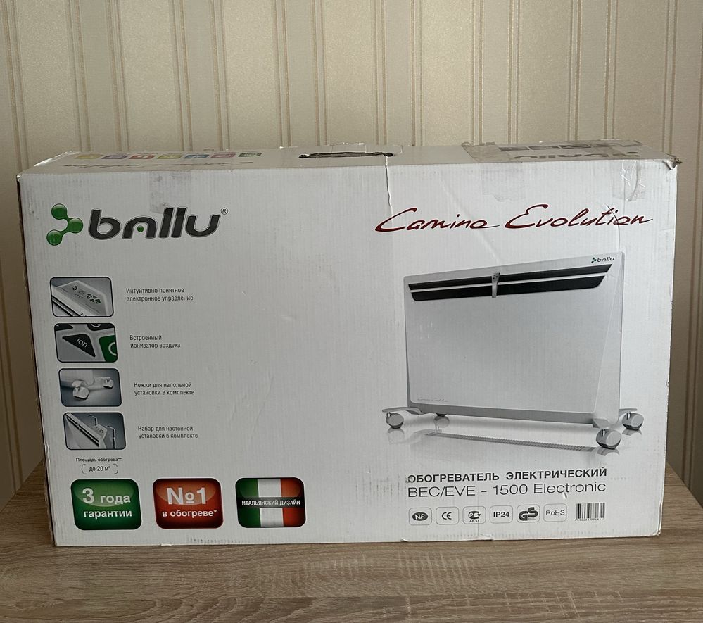 Обігрівач, конвектор BALLU Camino Evolution BEC/EVE - 1500