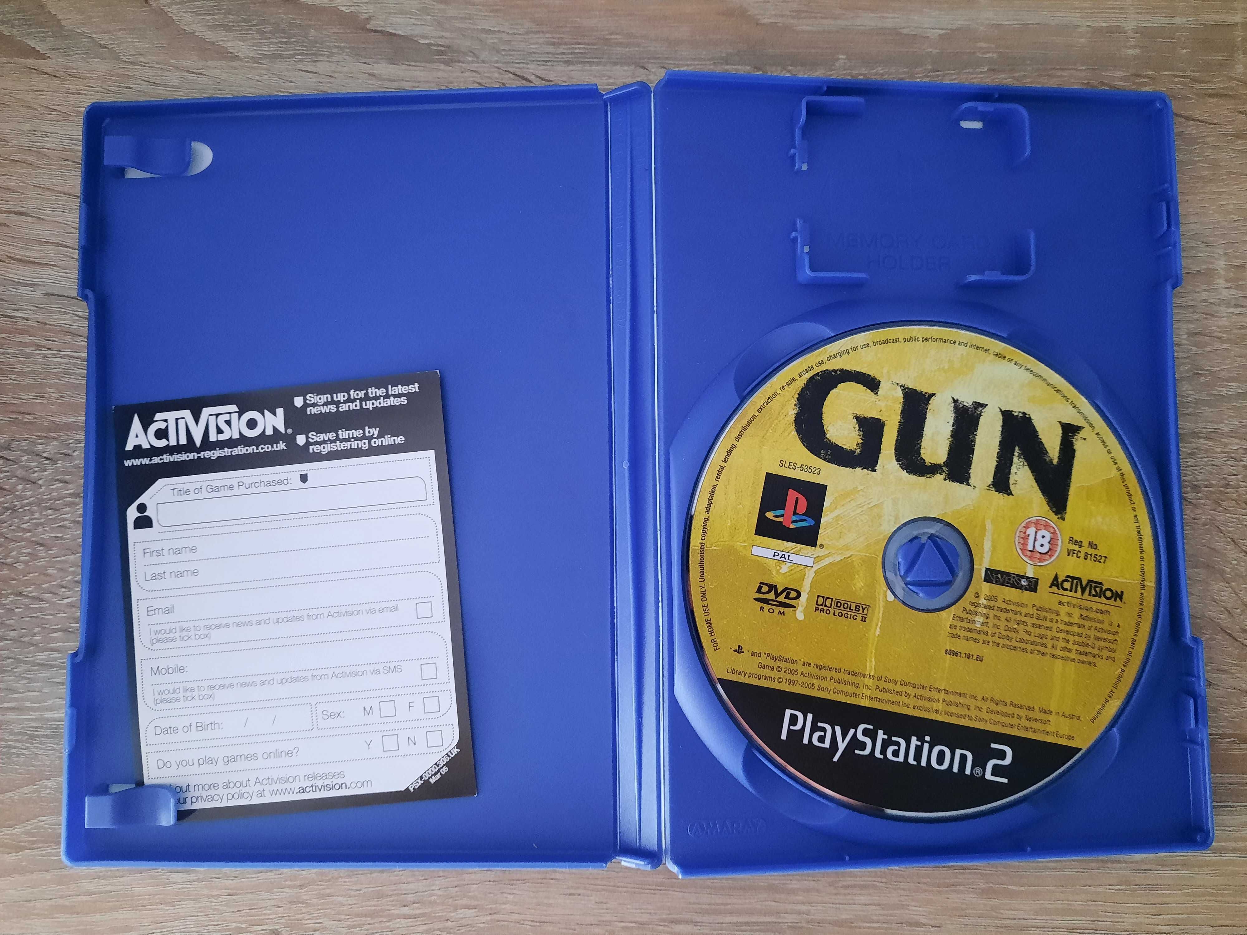 Gun gra na konsolę PS2 (stan 5/6)