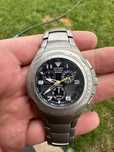 Citizen eco-drive SKYHAWK tytanowy
