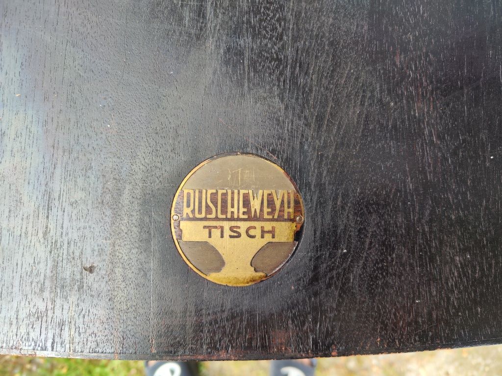 Stół rozkładany Ruscheweyh tisch z czterema krzesłami + kanapa