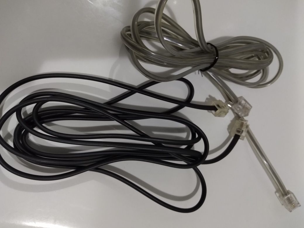 Przewód telefoniczny RJ11 2szt.