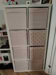 Regał ikea kallax 2x4 biały REZERWACJA