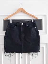 Mini spódniczka jeansowa bershka 36
