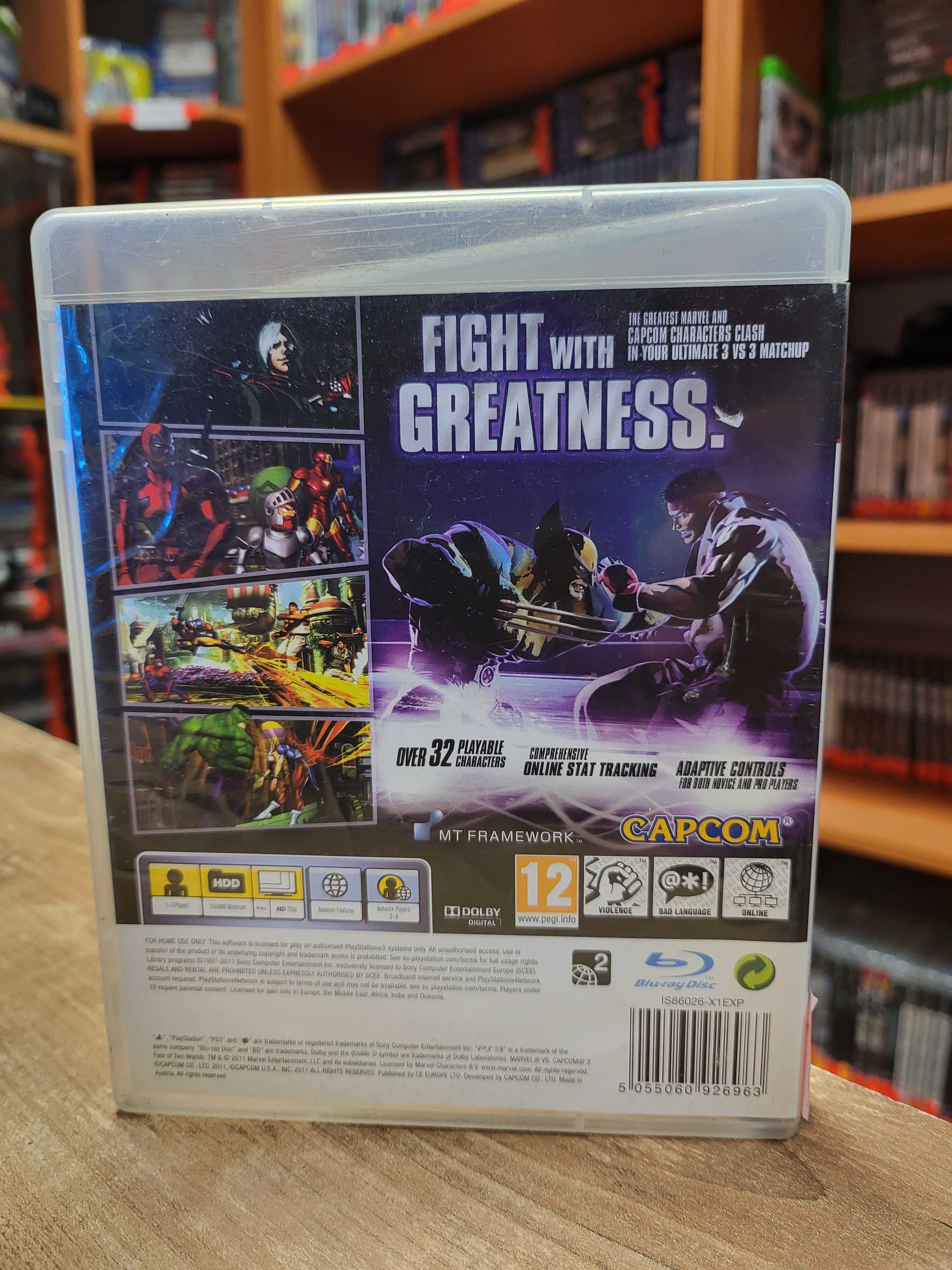 Marvel vs Capcom 3 Fale of Two Worlds (PS3) SklepRetroWWA Wymiana Skup