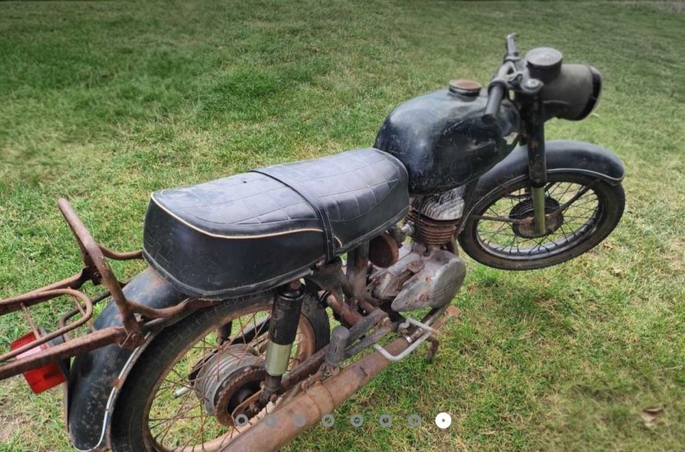 Motocykl Wsk 125 Garbata