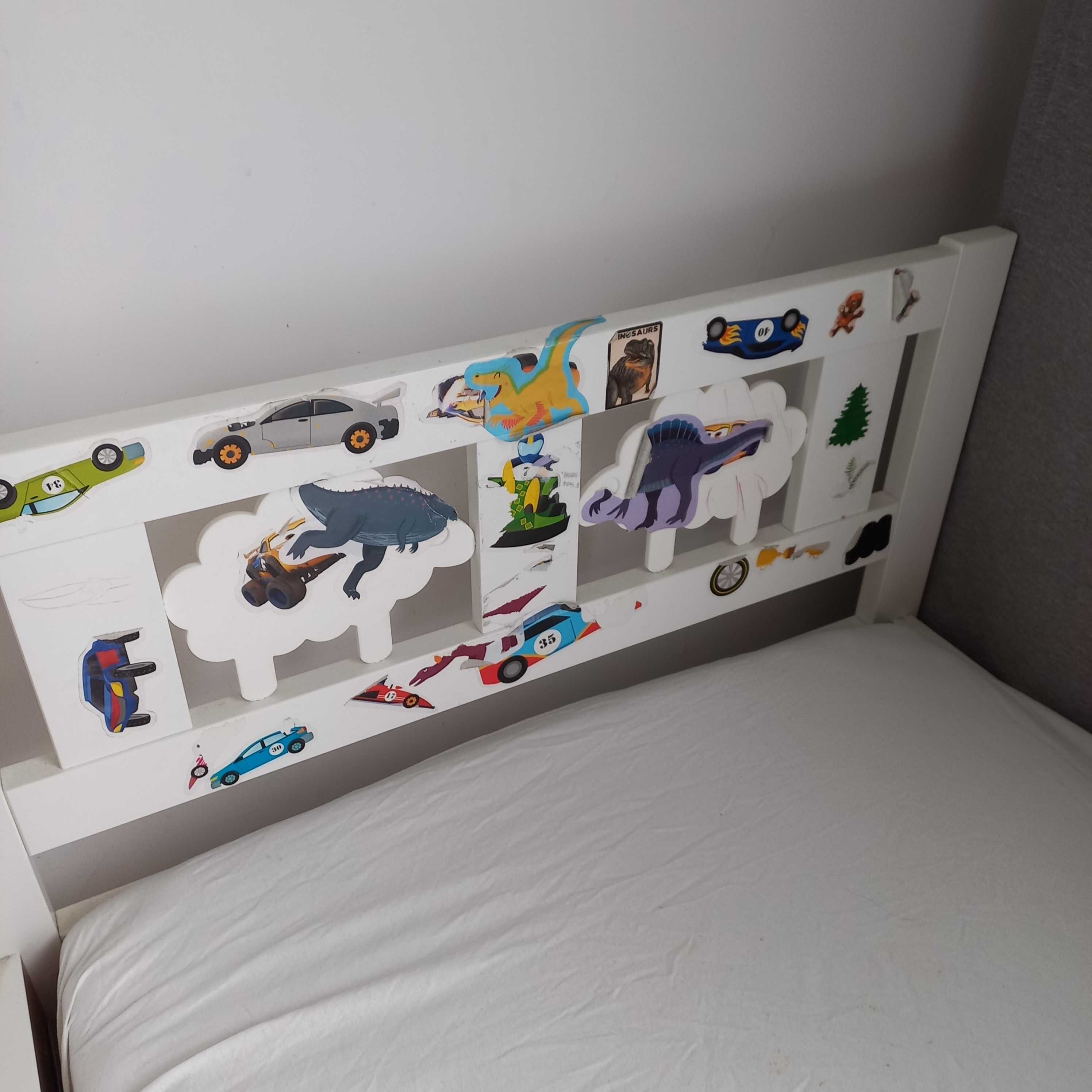 Łóżko z matrycą dla dzieci IKEA 70x160 cm