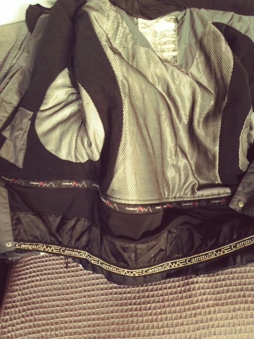 Kurtka zimowa meska M  szaro biala Campus