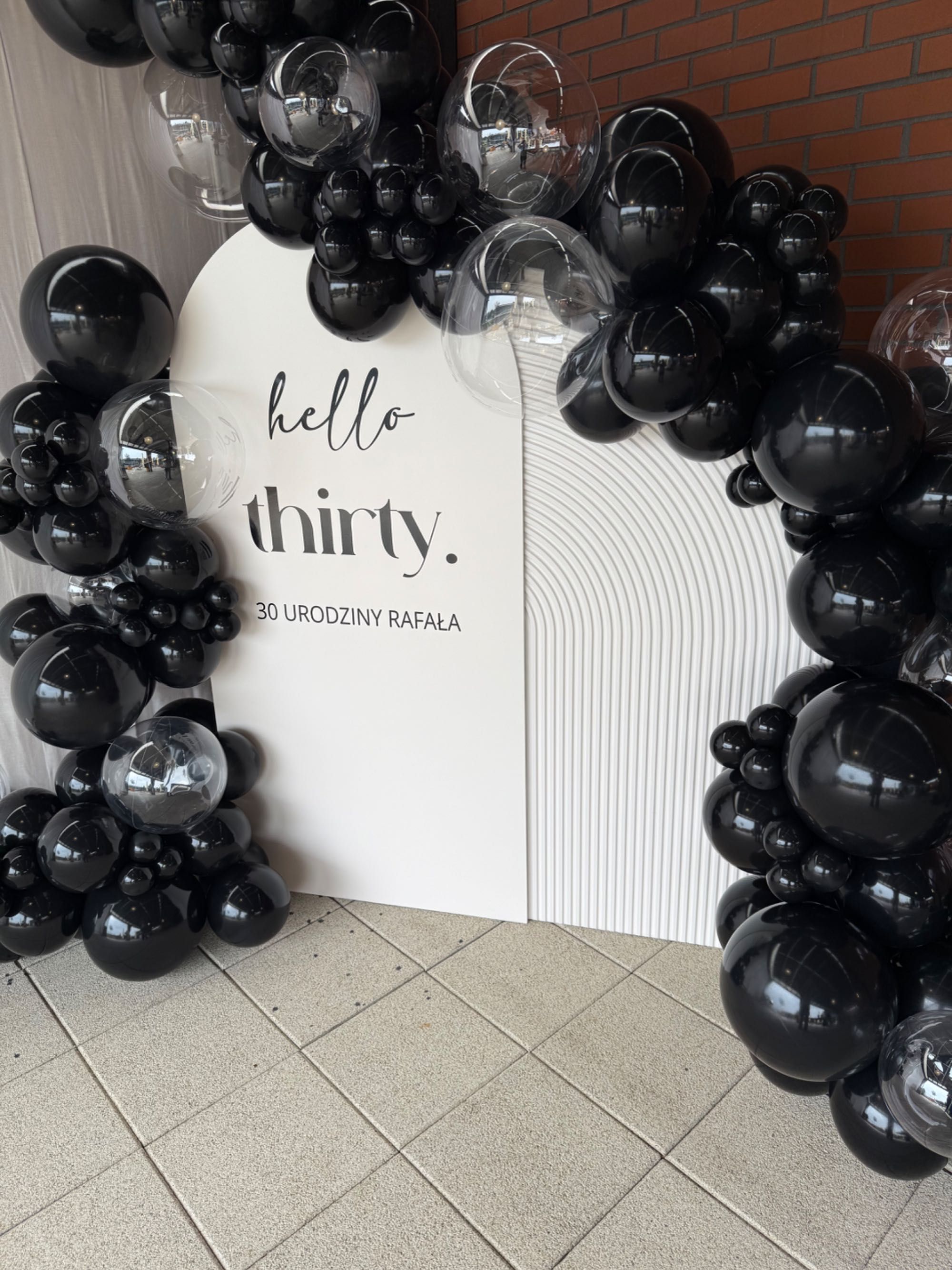 Ścianka balonowa girlanda dekoracja do