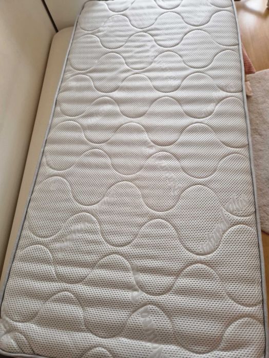 Cama sommier + colchão 90x190