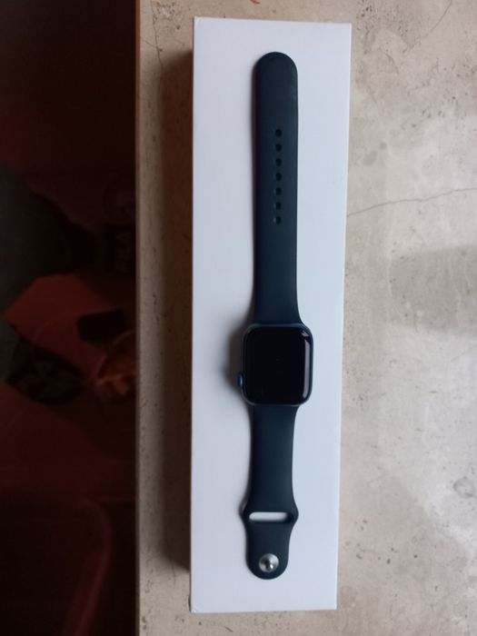 Apple Watch 7, '41, blue, GWARANCJA DO 24.08!