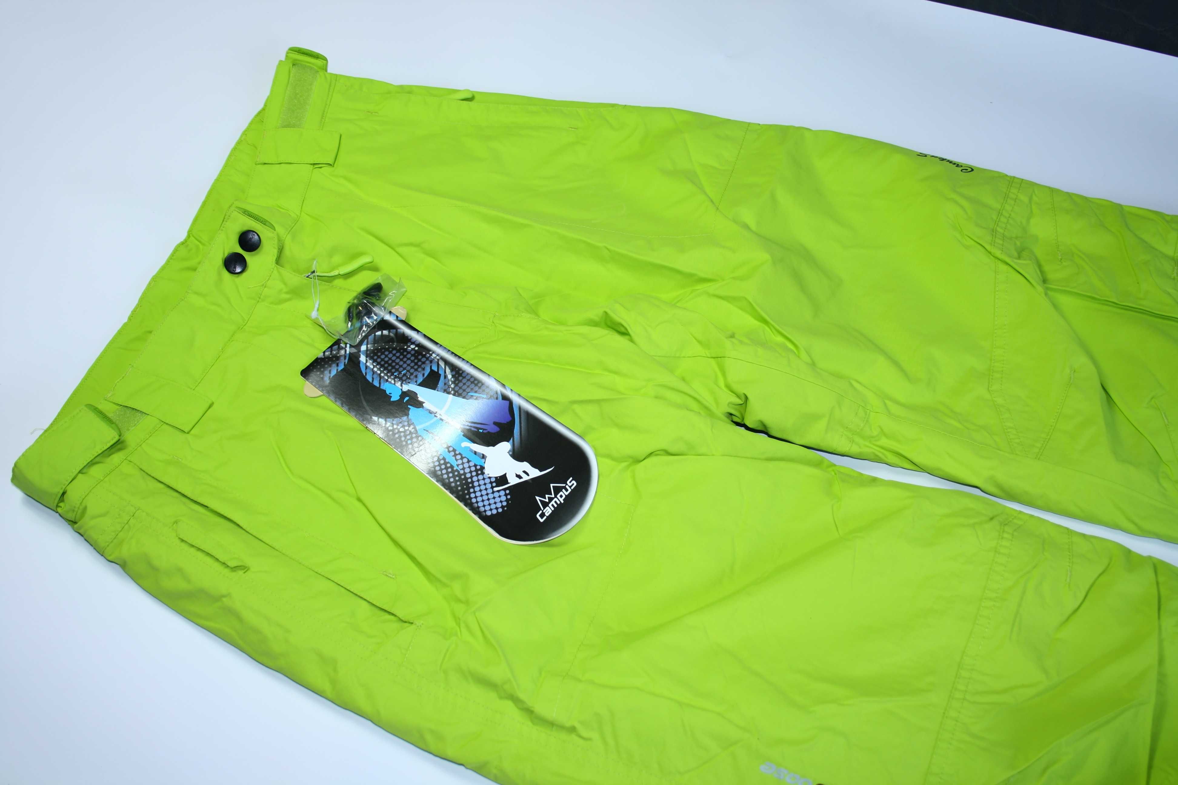 spodnie snowboardowe CAMPUS DIONE PTS j. zielony r. XL/42