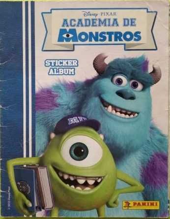 Cromos Academia de Monstros - Caderneta Panini