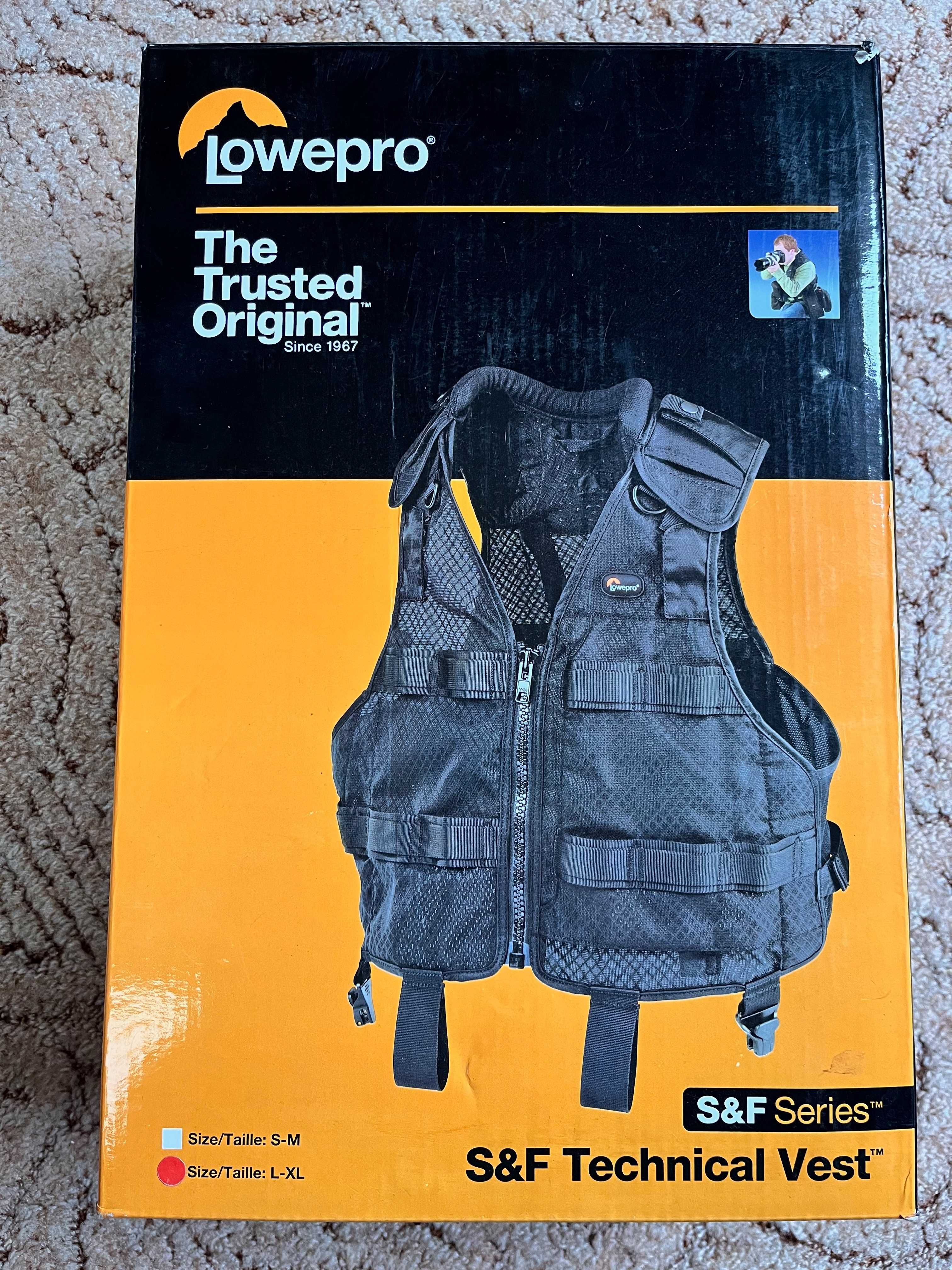Kamizelka Lowepro S&F Technical Vest L/XL dla fotografów/dźwiękowców