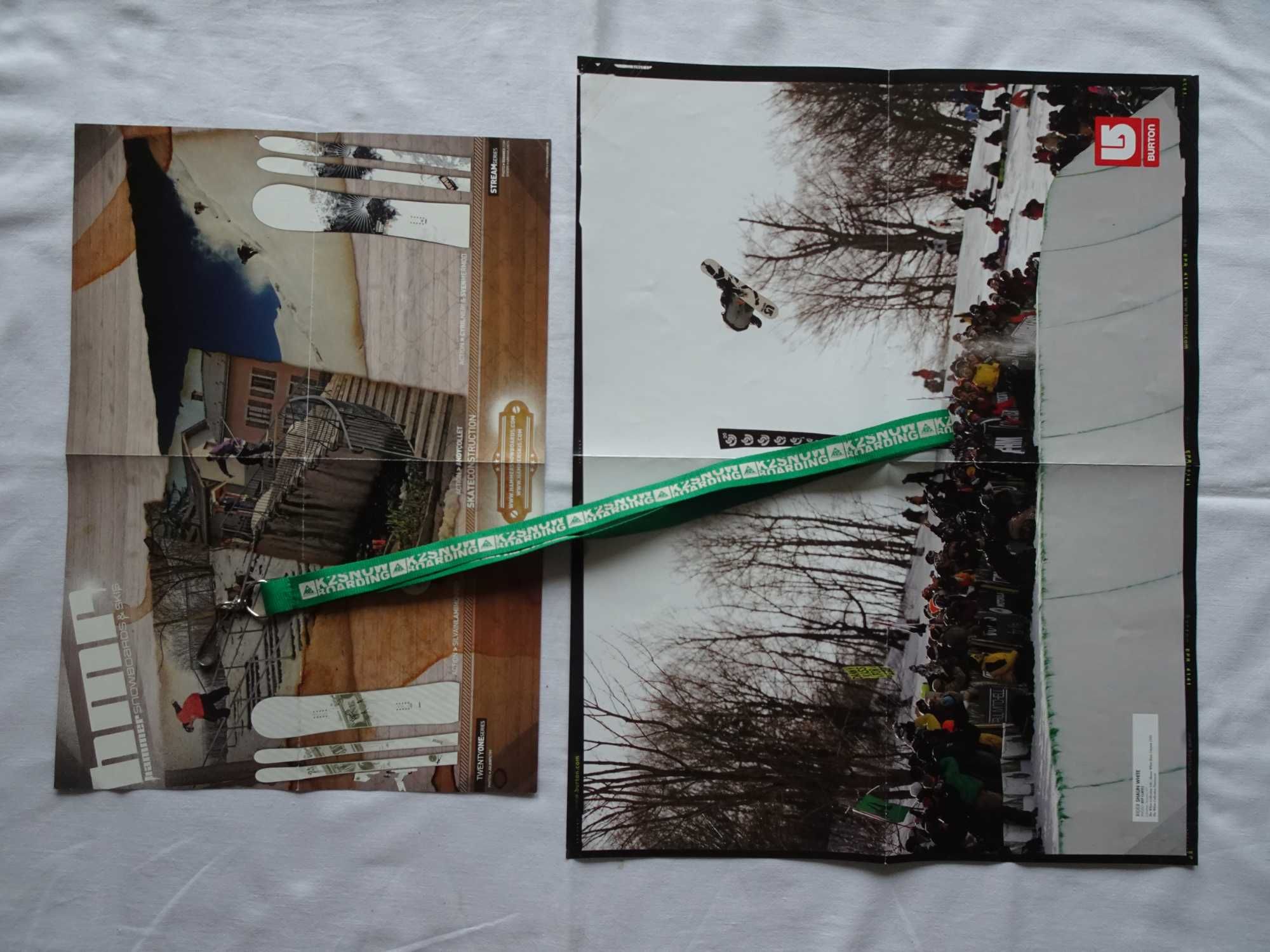Wlepy naklejki snowboard hammer 686 Analog GRATIS smycz 2 plakaty