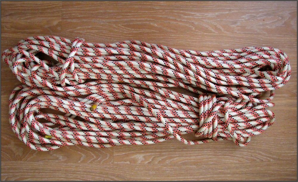 Яхта. Яхтенный. Шкоты, фалы. Канат, диам.: 10,5 мм. 3 x 25 м