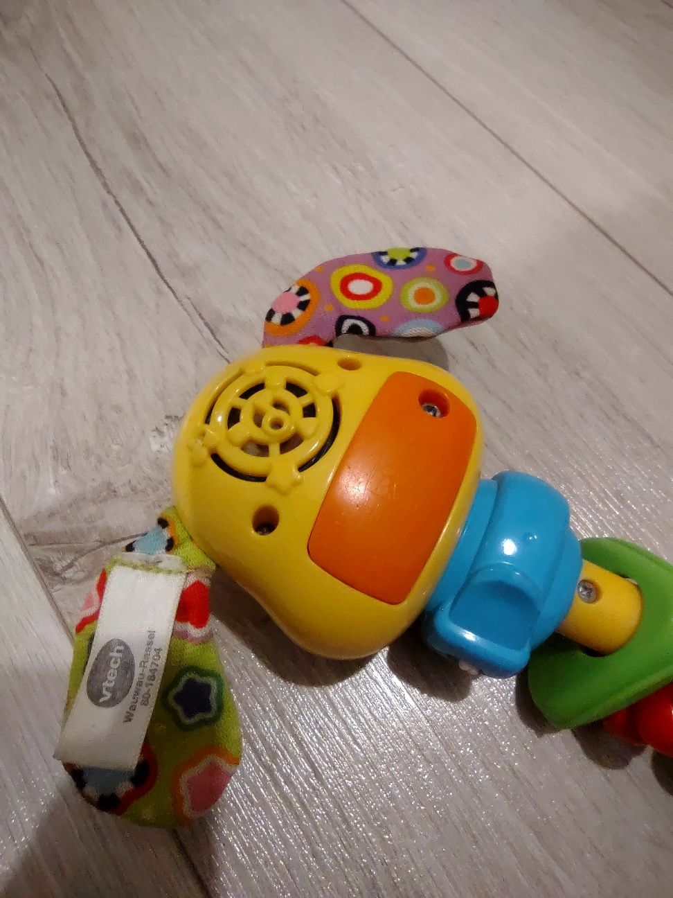 Vtech Grzechotka Śmiechotka Piesek j. Niemiecki