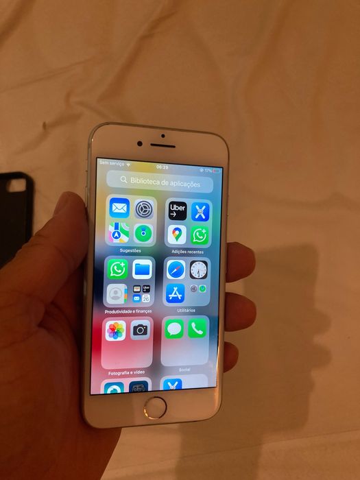 iPhone 7 com App de foto para uber