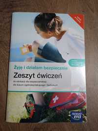 Zeszyt ćwiczeń do edukacji dla bezpieczeństwa dla liceum i technikum