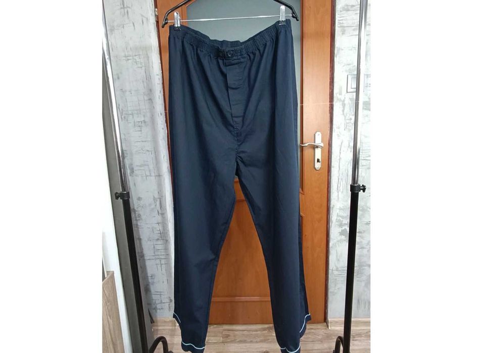 Spodnie piżamowe z rozporkiem roz 2XL