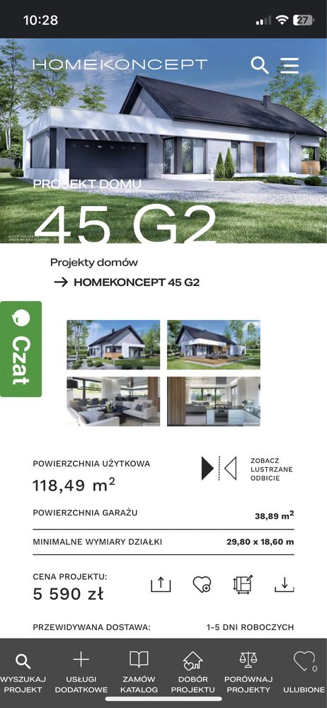 Nowy projekt domu Home Koncept 45 G2
