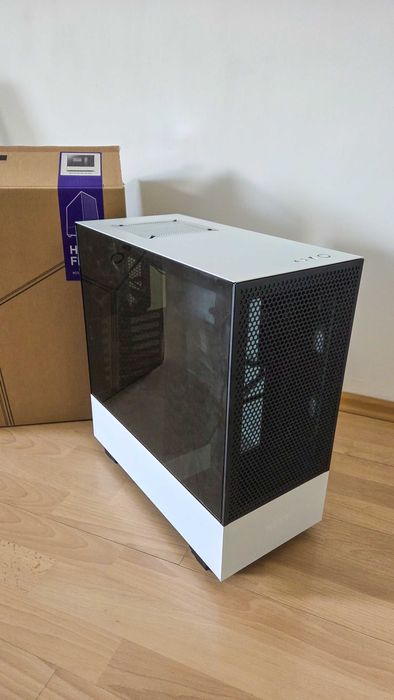 Obudowa NZXT H510 Flow White + zasilacz 750W