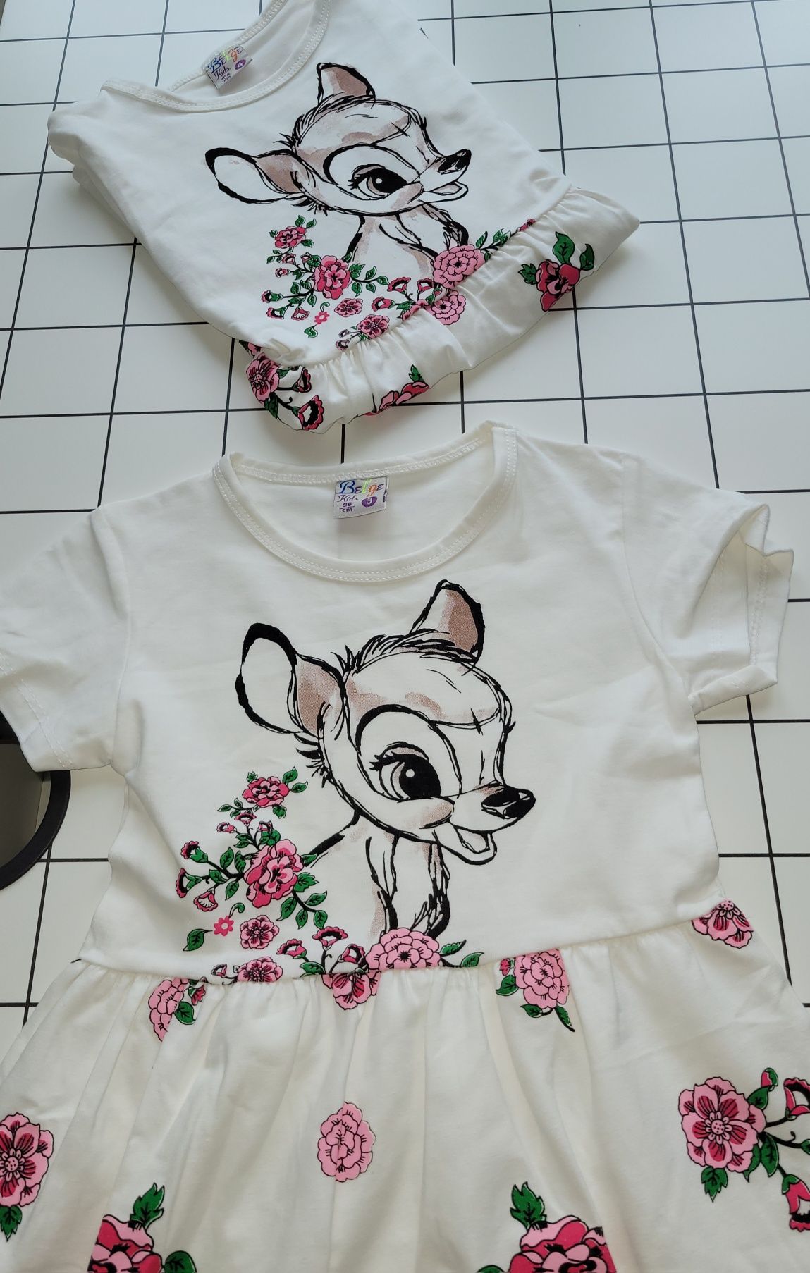 Bawełniana sukienka bambi 110