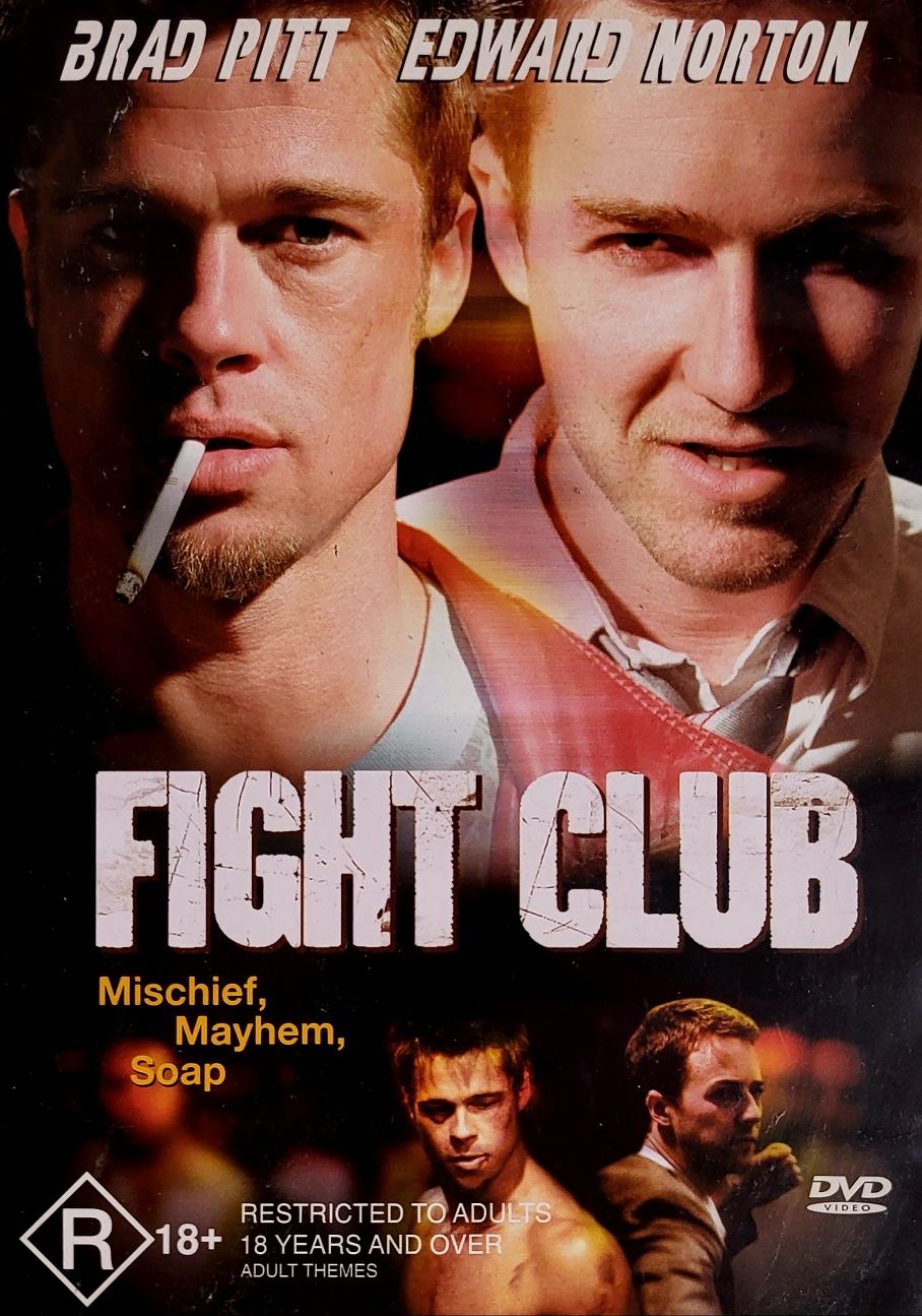 Film DVD Fight Club  - Brad Pitt  - stan db