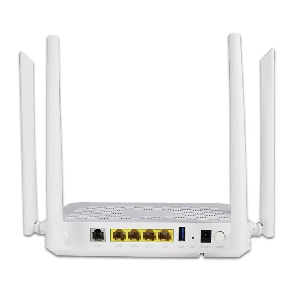 GPON розумний роутер AX3000 WiFİ 6 160 Мгц GPON ONU UPC USB 2.0 1TEL S