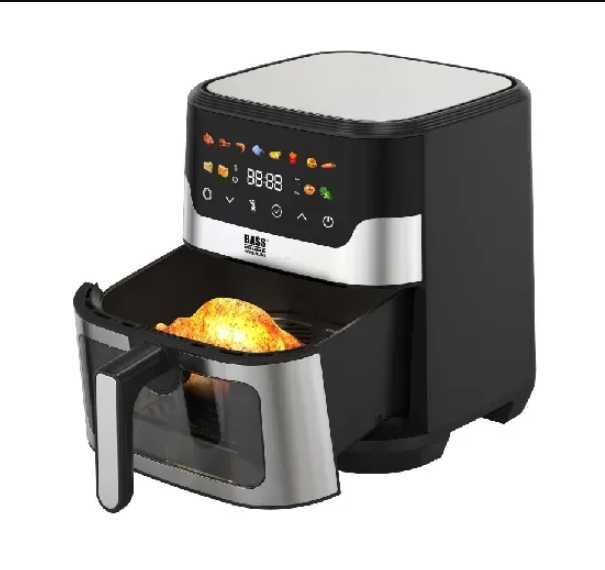Аерофритюрниця Bass Polska 9 л з оглядовим вікном та Wi-Fi (BH10885)