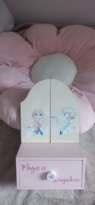 Mini toaletka z lustrem Kraina Lodu