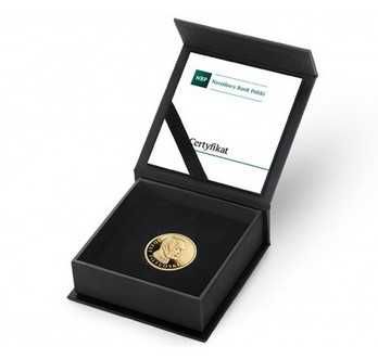 Złota moneta 100zł Józef Piłsudski 100-lecie Niepodległości 2015 UNC