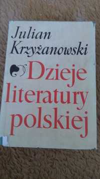 J.Krzyżanowski Dziele literatury polskiej nauka szkoła matura