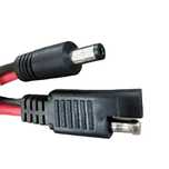 Кабель DC 5.5x2.1 мм с разъемом SAE 14 AWG 20см