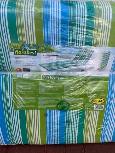 Leżak rozkładany Sun Lounger 188x69x30