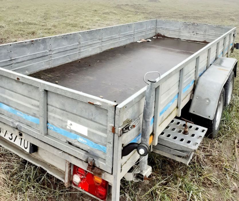 WNP SUSKI SH2  przyczepa ciężarowa dwuosiowa, DMC 2500 kg