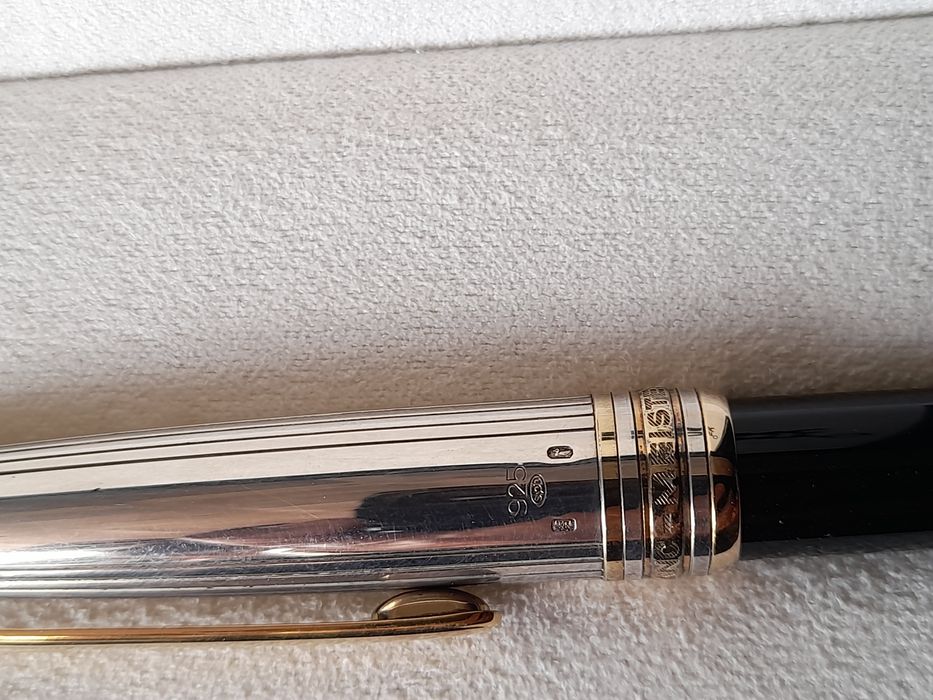 Montblanc Meistetstuck Lapiseira prata