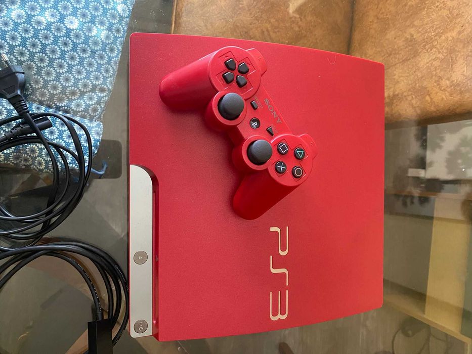 PS3 Vermelha edição limitada