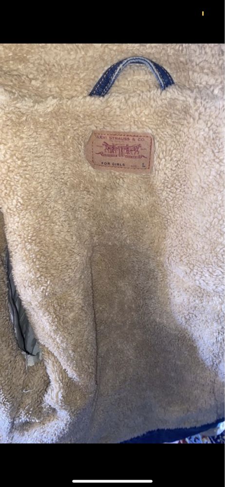 casaco levis vintage único