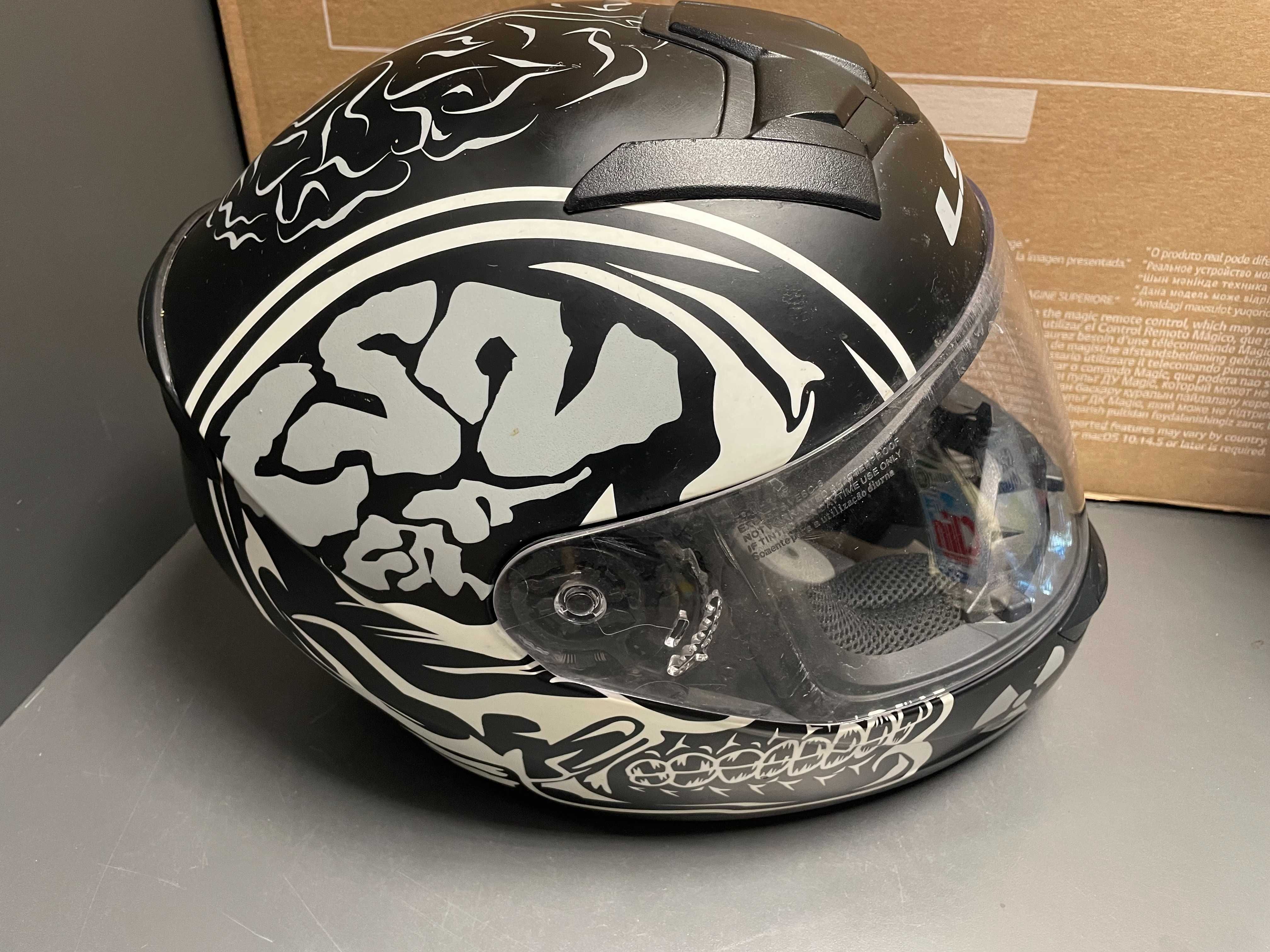 Kask motocyklowy LS2 roz. XS z interkomem Ejeas-E6