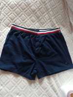 (L) Tommy Hilfiger/ Granatowe szorty, Bokserki do spania