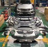 Рестайлинг Ml комплект обвеса GLE63 W166 V166 Фары фонари бампер AMG