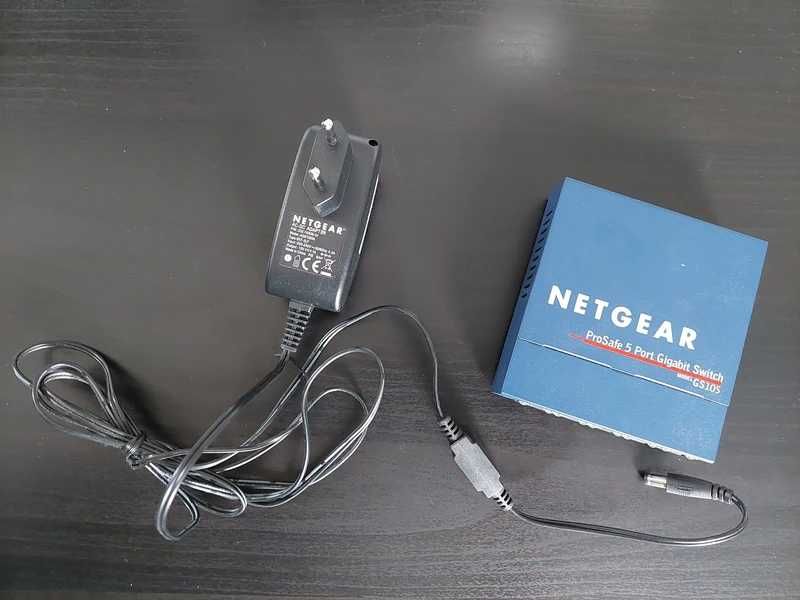Switch Gigabit 5-portas Netgear