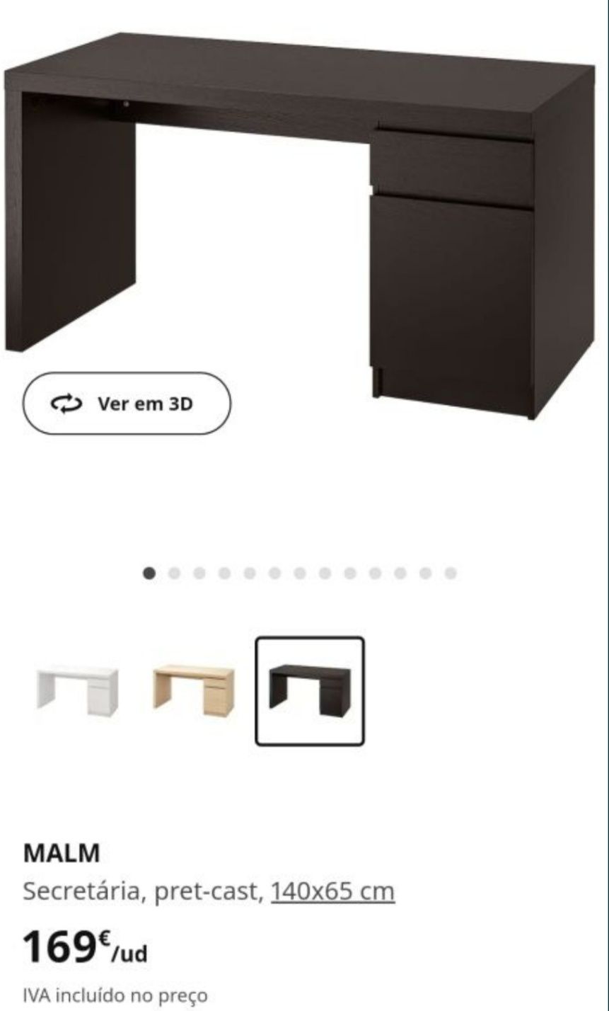 Secretaria malm ikea